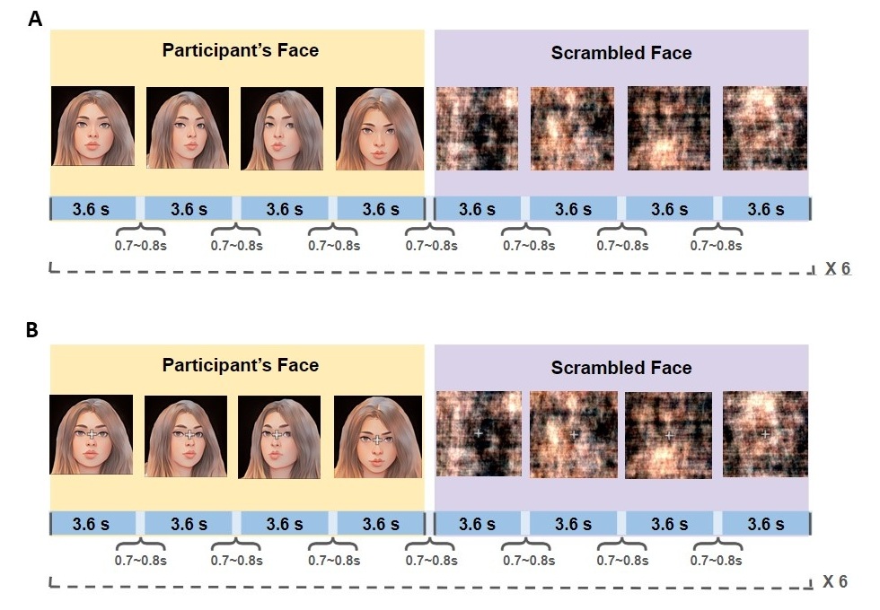 Visual Attention Modification fMRI task paradigm